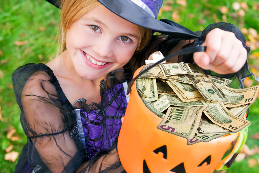 Halloween Trick-or-Treat Cash Hamptons