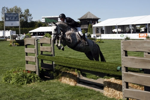 Darragh Kenny at the Hampton Classic