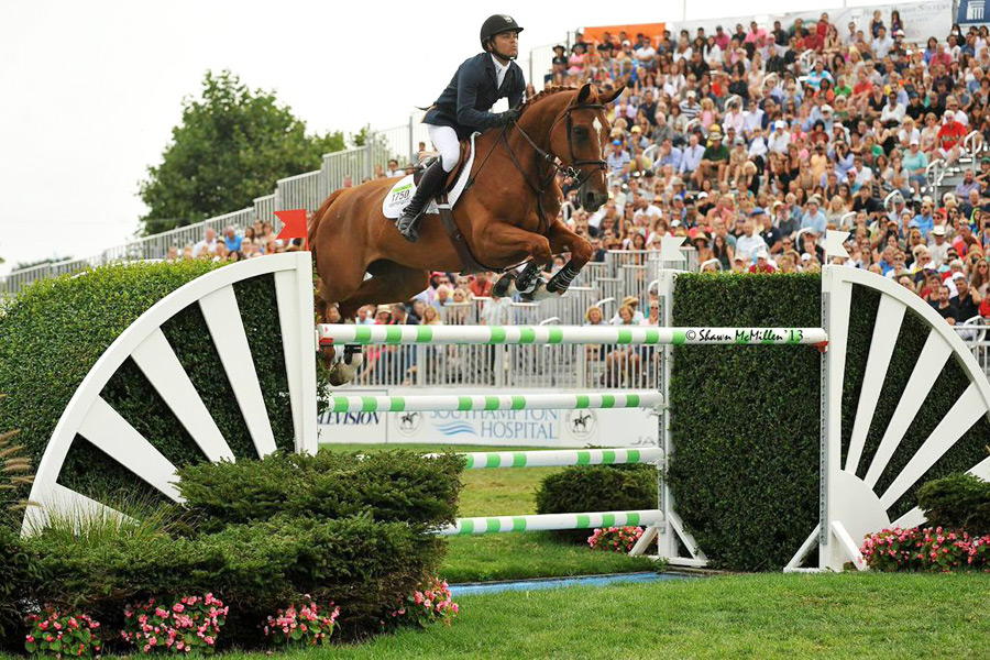 Kent Farrington and Zafira at the Hampton Classic