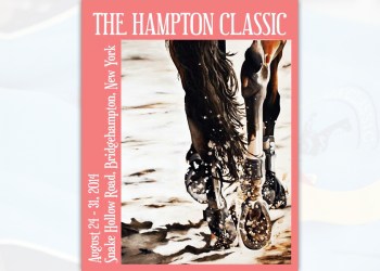 2014 Hampton Classic poster art: 
