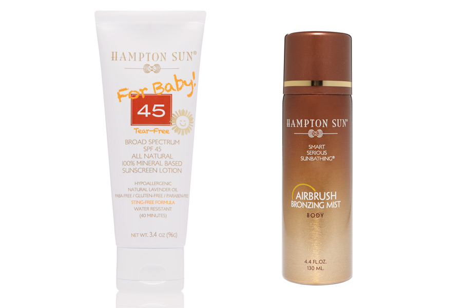 Examples of the Hampton Sun line of products.