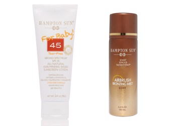 Examples of the Hampton Sun line of products.