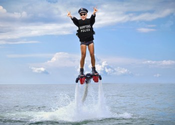 Hamptons Police will be using jetboards in summer 2016
