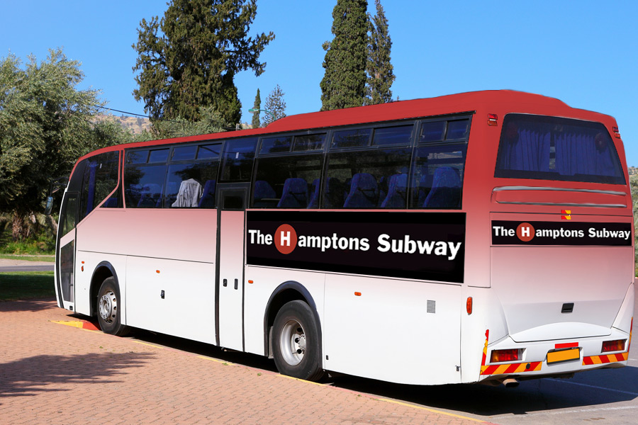 The new Hamptons Subway Bus