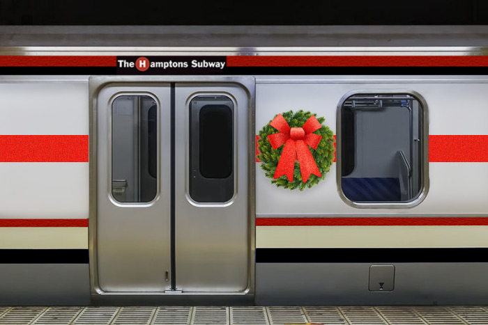 hamptons subway christmas