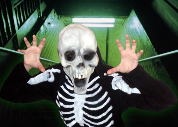 Halloween is always frightfully fun on the Hamptons Subway