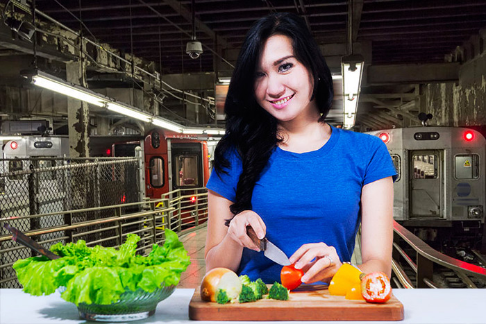 Hamptons Subway salad contest!