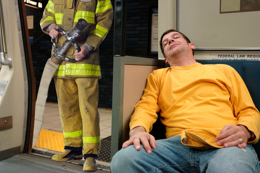 Hamptons Subway sleepers will be hosed down