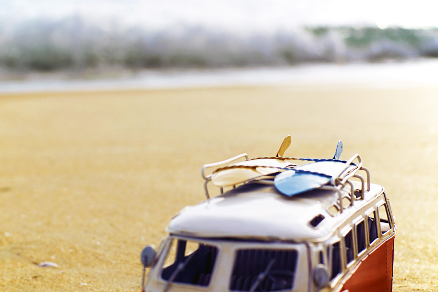 Hamptons Surf Report VW van