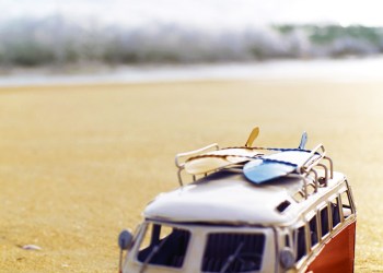 Hamptons Surf Report VW van