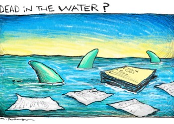 Health care cartoon by Mickey Paraskevas