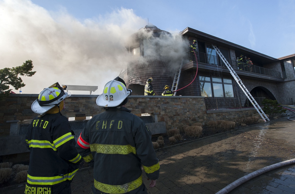 Dune Road Fire in Bridgehampton, April 19. Dune Road Fire in Bridgehampton, April 19.