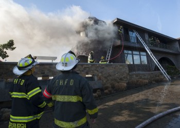 Dune Road Fire in Bridgehampton, April 19. Dune Road Fire in Bridgehampton, April 19.