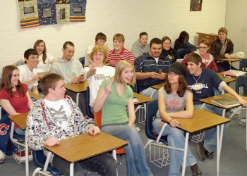 High School Kids in Class