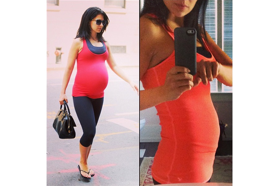 Hilaria Baldwin Baby Weight