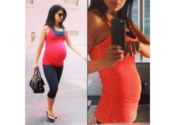 Hilaria Baldwin Baby Weight