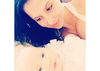 Hilaria Baldwin and Carmen Gabriela, @hilariabaldwin on Instagram