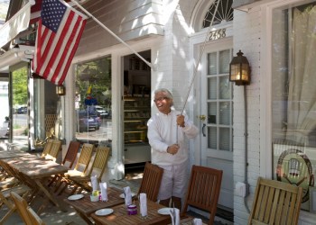 Pierre Weber himself in Bridgehampton