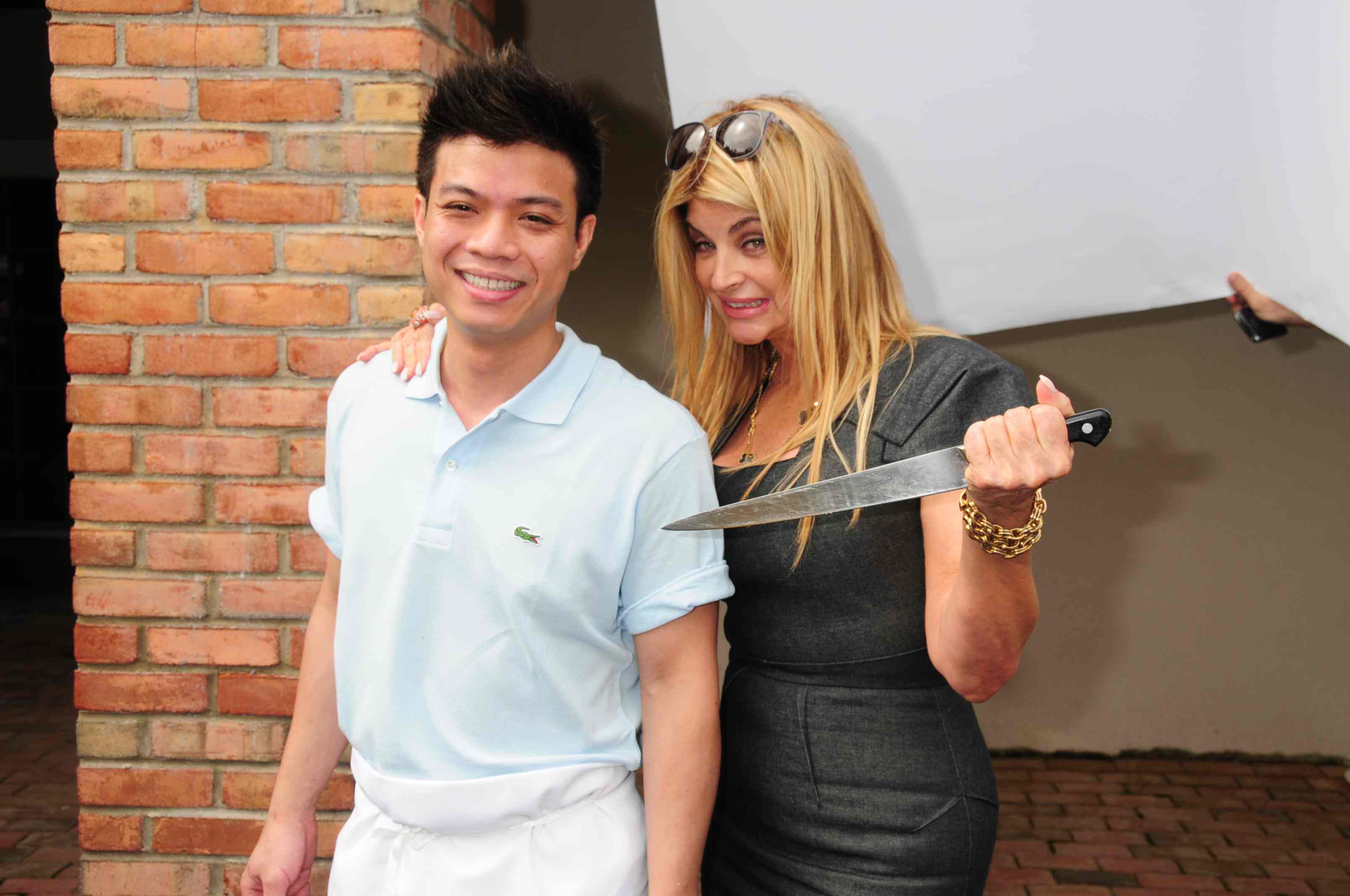 Chef Hung Huynh, Kirstie Alley