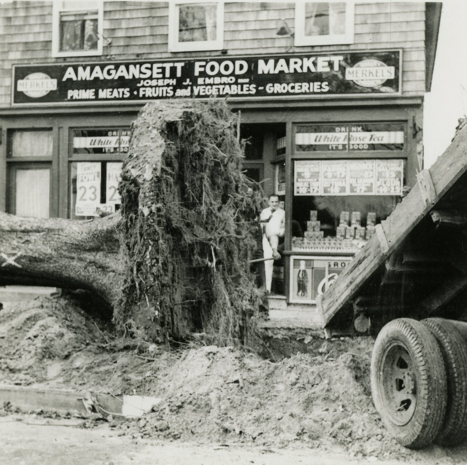 Amagansett after Hurricane 1938