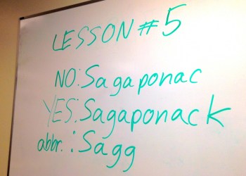 Sagaponack spelling