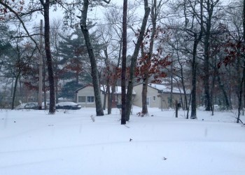 Hamptons snow cold winter weather