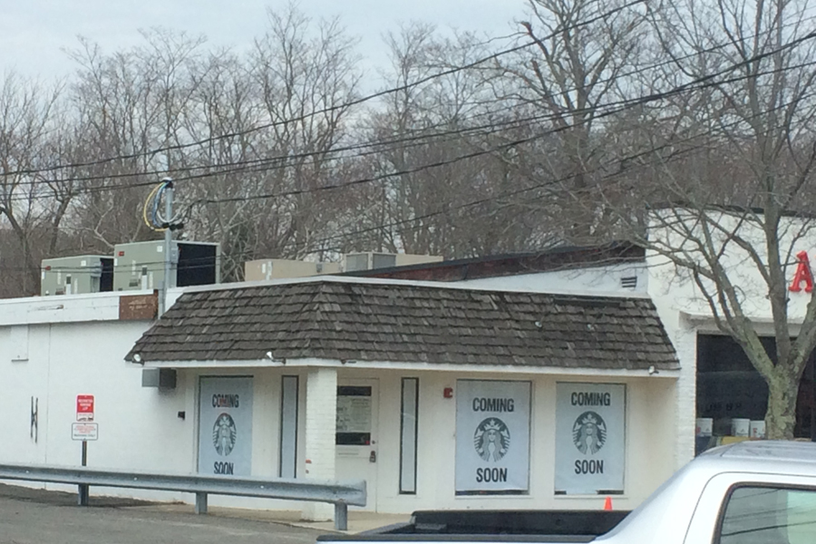 Future Starbucks on Hampton Road in Southampton Village, March 17, 2015.