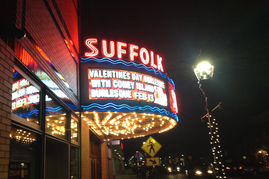 Valentine's Day Burlesque at Suffolk Theater in Riverhead.