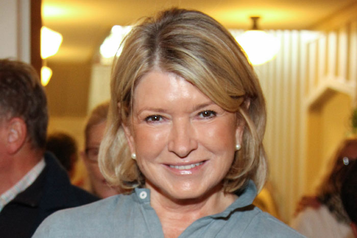 Martha Stewart.