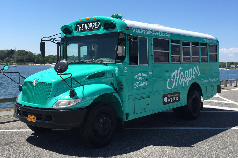 Hampton Hopper on the Long Wharf. - another summer ride