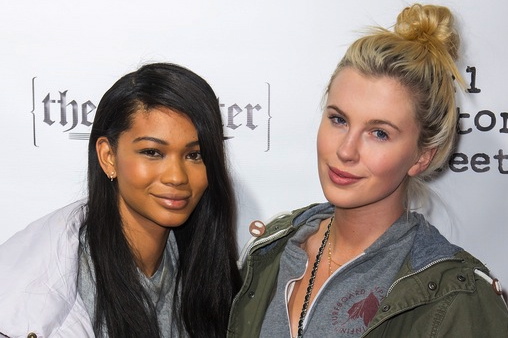 Chanel Iman and Ireland Baldwin