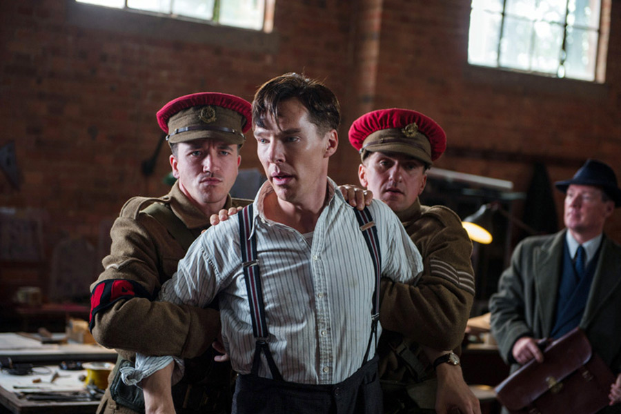 Benedict Cumberbatch in "The Imitation Game"