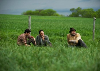 Nat Wolff, James Franco and Vincent D'Onofrio in 