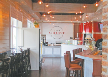 Inside Southampton's Cafe Crust by S. Dermont