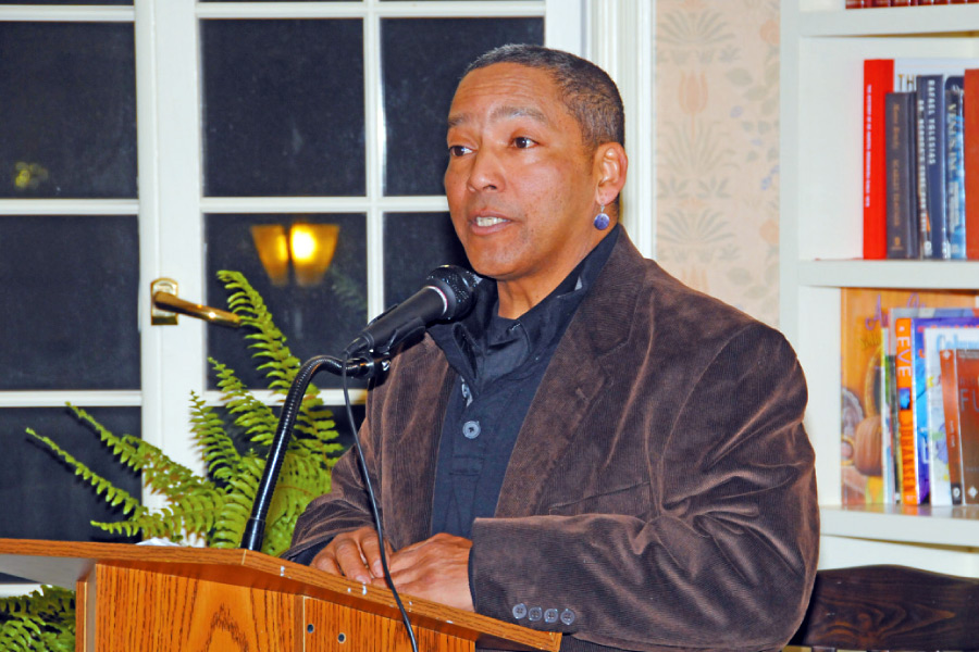 The first Dan's Literary Prize winner, James K. Phillips