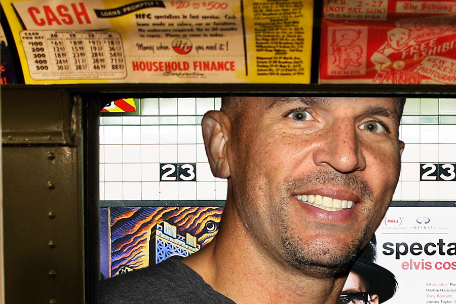 Jason Kidd has to watch his head on the Hamptons Subway!