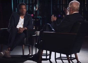 Jay-Z talks to David Letterman on 