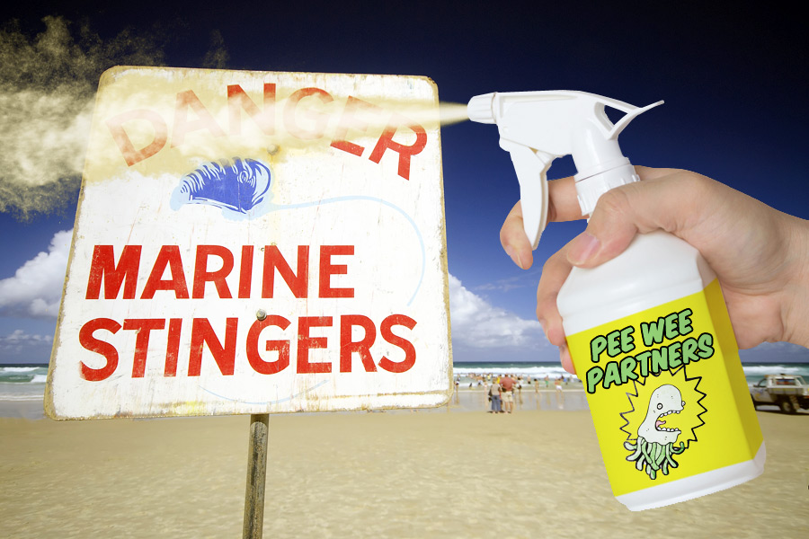 Pee Wee Partners jellyfish sting spray