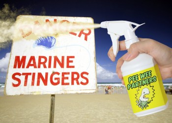 Pee Wee Partners jellyfish sting spray