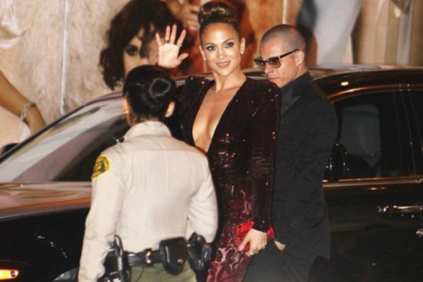 Jennifer Lopez and Casper Smart,