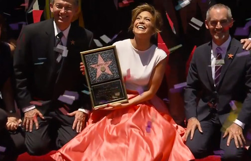 Jennifer Lopez gets her Star on Hollywood Walk of Fame