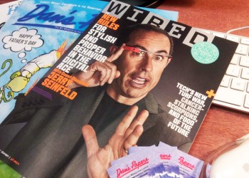 Jerry Seinfeld in Wired Magazine