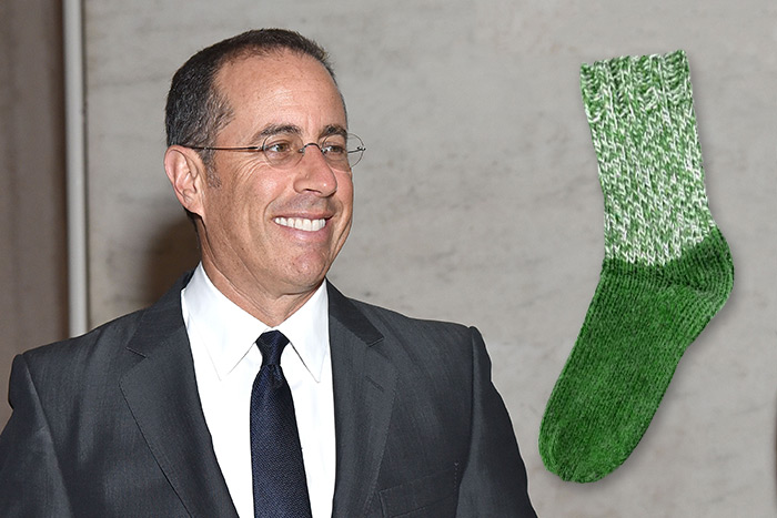 Jerry Seinfeld celebrates the recent Hamptons Subway commissioner election