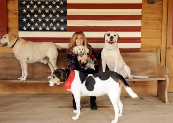 Jill Rappaport and her dogs