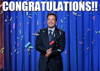 Jimmy Fallon Congratulations