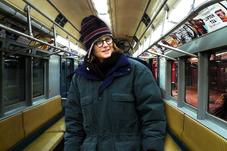 Jodi Foster Hamptons Subway