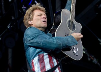 Jon Bon Jovi rocks at the Isle of Wight Festival
