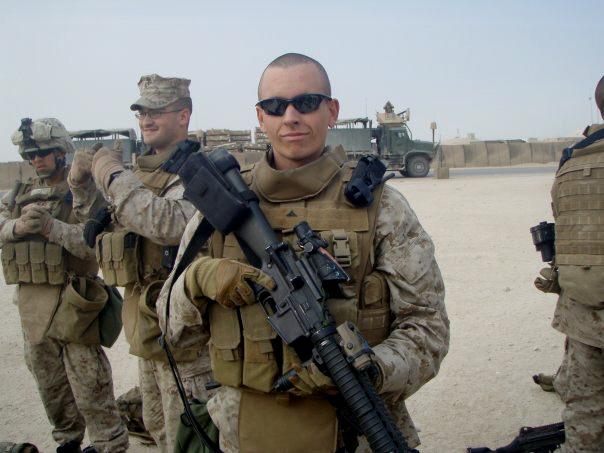 Jordan Haerter in Iraq