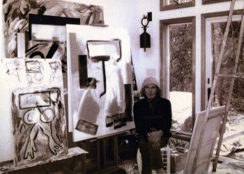 Joseph Conaty in the studio