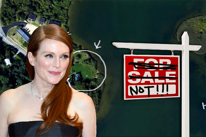 Julianne Moore took her Montauk cottage off the market